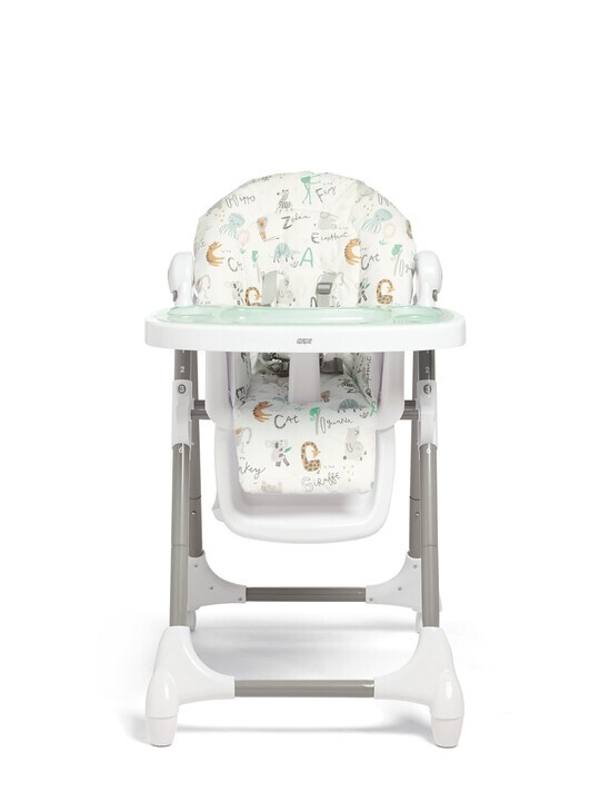 Baby Bug Cherry with Animal Alphabet Highchair image number 3
